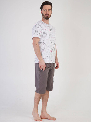 Купить Бавовняний комплект з капрі VIENETTA 2122720576 в Украина в Lingerie.ua - Одяг для дому та відпочинку, Фото 4