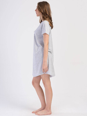 Купить Домашняя туника с коротким рукавом VIENETTA 4033200451 в Украина в Lingerie.ua - Одяг для дому та відпочинку, Фото 3