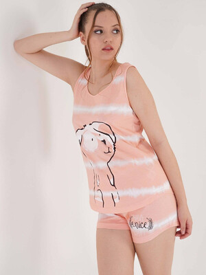 Купить Хлопковый комплект с шортами VIENETTA 2100621419 в Украина в Lingerie.ua - Одяг для дому та відпочинку, Фото 5