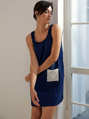 Купить Хлопковая туника на бретельках HAYS 36205 в Украина в Lingerie.ua - Одяг для дому та відпочинку, Фото 5