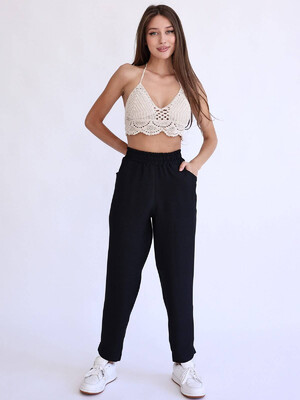 Купить Лляні літні жіночі штани LINGERIE 170721 в Украина в Lingerie.ua - Одяг для дому та відпочинку, Фото 11