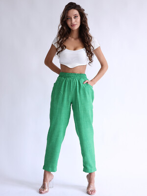 Купить Лляні літні жіночі штани LINGERIE 170721 в Украина в Lingerie.ua - Одяг для дому та відпочинку, Фото 4