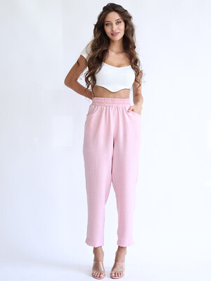 Купить Лляні літні жіночі штани LINGERIE 170721 в Украина в Lingerie.ua - Одяг для дому та відпочинку, Фото 3