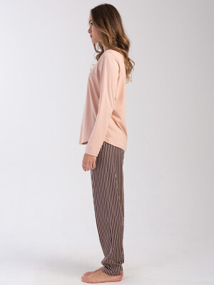 Купить Хлопковый домашний костюм женский VIENETTA 4031932170 в Украина в Lingerie.ua - Одяг для дому та відпочинку, Фото 3