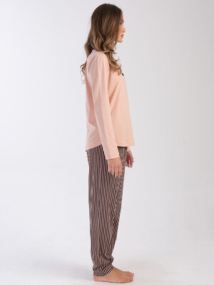 Купить Хлопковый домашний костюм женский VIENETTA 4031932170 в Украина в Lingerie.ua - Одяг для дому та відпочинку, Фото 4