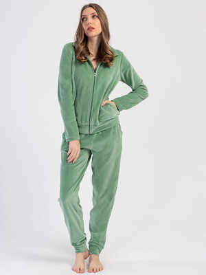 Велюровый костюм женский VIENETTA 4041120000