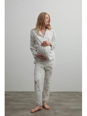 Купить Хлопковая классическая пижама с брюками HAYS 40315 в Украина в Lingerie.ua - Одяг для дому та відпочинку, Фото 3