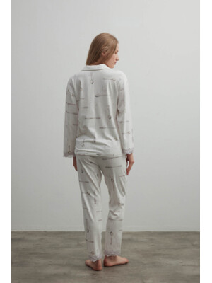 Купить Хлопковая классическая пижама с брюками HAYS 40315 в Украина в Lingerie.ua - Одяг для дому та відпочинку, Фото 4