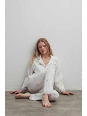 Купить Хлопковая классическая пижама с брюками HAYS 40315 в Украина в Lingerie.ua - Одяг для дому та відпочинку, Фото 6