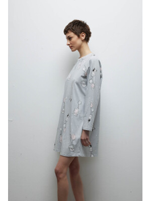 Купить Хлопковая домашняя туника с длинным рукавом HAYS 40225 в Украина в Lingerie.ua - Одяг для дому та відпочинку, Фото 6