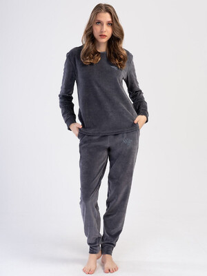 Велюровий жіночий костюм VIENETTA 4030960000