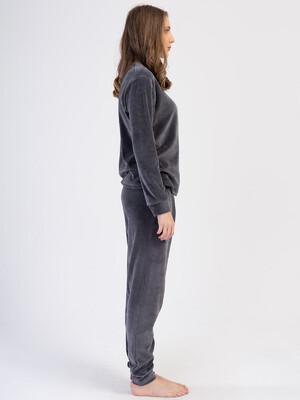 Купить Велюровый женский костюм VIENETTA 4030960000 в Украина в Lingerie.ua - Одяг для дому та відпочинку, Фото 4