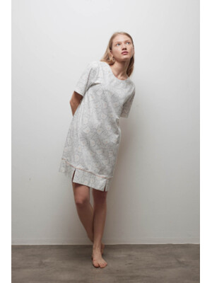 Купить Хлопковая туника с коротким рукавом HAYS 40178 в Украина в Lingerie.ua - Одяг для дому та відпочинку, Фото 4