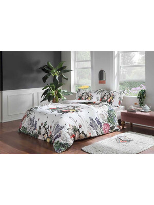 Купить Двуспальный комплект постельного белья TAC Saten Cherlin в Украина в Lingerie.ua - Одяг для дому та відпочинку, Фото 2