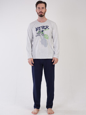 Купить Хлопковый домашний комплект с длинным рукавом VIENETTA MAN 3060140000 в Украина в Lingerie.ua - Одяг для дому та відпочинку, Видео