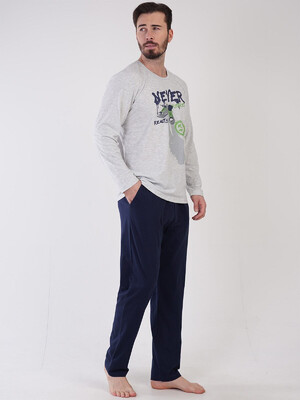 Купить Хлопковый домашний комплект с длинным рукавом VIENETTA MAN 3060140000 в Украина в Lingerie.ua - Одяг для дому та відпочинку, Фото 2