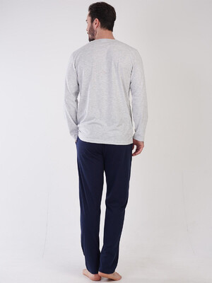 Купить Хлопковый домашний комплект с длинным рукавом VIENETTA MAN 3060140000 в Украина в Lingerie.ua - Одяг для дому та відпочинку, Фото 5