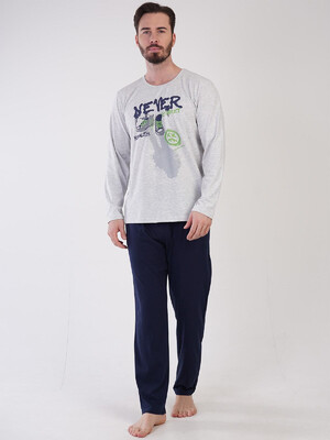 Купить Хлопковый домашний комплект с длинным рукавом VIENETTA MAN 3060140000 в Украина в Lingerie.ua - Одяг для дому та відпочинку, Фото 6