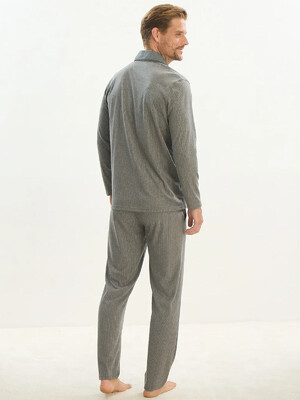 Купить Хлопковая классическая пижама с длинным рукавом SVMAN 9534 в Украина в Lingerie.ua - Одяг для дому та відпочинку, Фото 10