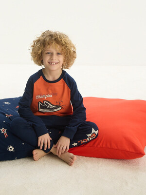 Купить Хлопковый домашний комплект с длинным рукавом ZEY ZEY 8734 в Украина в Lingerie.ua - Одяг для дому та відпочинку, Фото 4