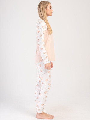 Купить Хлопковый домашний комплект с длинным рукавом VIENETTA 4040215107 в Украина в Lingerie.ua - Одяг для дому та відпочинку, Фото 2