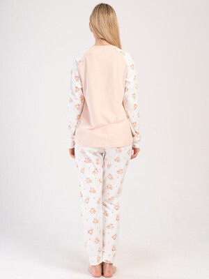 Купить Хлопковый домашний комплект с длинным рукавом VIENETTA 4040215107 в Украина в Lingerie.ua - Одяг для дому та відпочинку, Фото 3