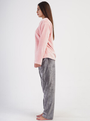 Купить Теплый домашний женский костюм VIENETTA 4031180183 в Украина в Lingerie.ua - Одяг для дому та відпочинку, Фото 3