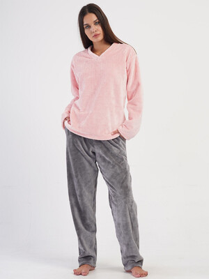 Купить Теплый домашний женский костюм VIENETTA 4031180183 в Украина в Lingerie.ua - Одяг для дому та відпочинку, Фото 5