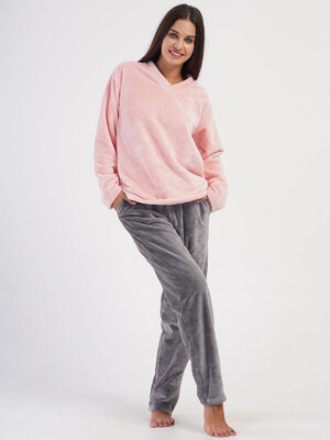 Купить Теплый домашний женский костюм VIENETTA 4031180183 в Украина в Lingerie.ua - Одяг для дому та відпочинку, Фото 6