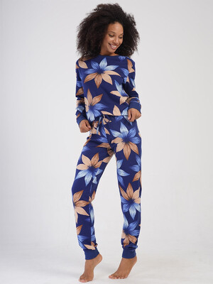 Купить Байковая пижама женская с длинным рукавом VIENETTA 4032959199 в Украина в Lingerie.ua - Одяг для дому та відпочинку, Фото 10