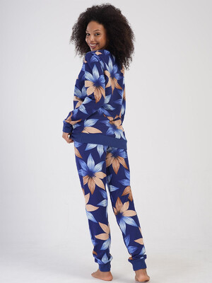 Купить Байковая пижама женская с длинным рукавом VIENETTA 4032959199 в Украина в Lingerie.ua - Одяг для дому та відпочинку, Фото 6