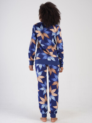 Купить Байковая пижама женская с длинным рукавом VIENETTA 4032959199 в Украина в Lingerie.ua - Одяг для дому та відпочинку, Фото 5