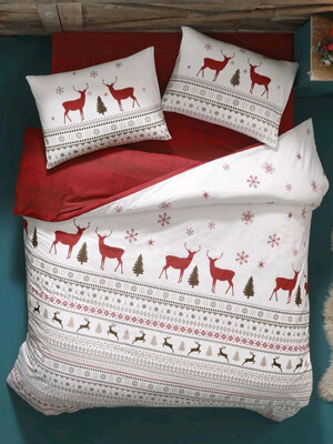 Купить Двуспальный комплект постельного белья TAC Ranforce Belly Glow в Украина в Lingerie.ua - Одяг для дому та відпочинку, Фото 1