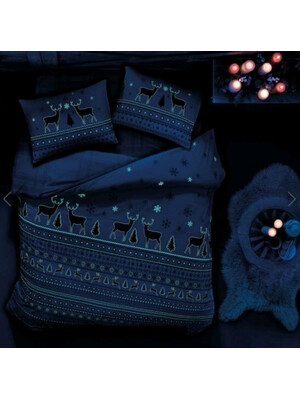 Купить Двуспальный комплект постельного белья TAC Ranforce Belly Glow в Украина в Lingerie.ua - Одяг для дому та відпочинку, Фото 3