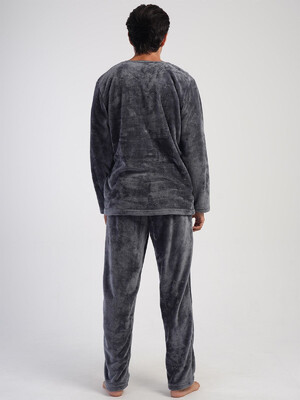 Купить Теплый домашний комплект из велсофта VIENETTA MAN 4031570000 в Украина в Lingerie.ua - Одяг для дому та відпочинку, Фото 2