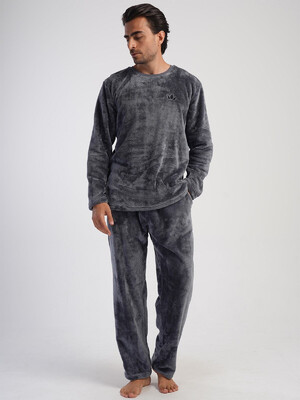 Купить Теплый домашний комплект из велсофта VIENETTA MAN 4031570000 в Украина в Lingerie.ua - Одяг для дому та відпочинку, Фото 3