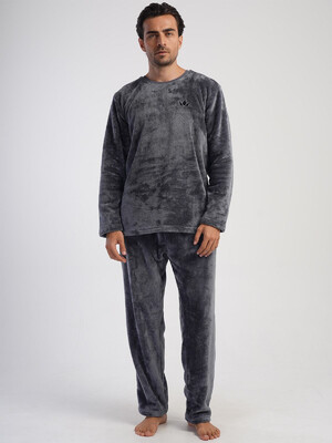 Купить Теплый домашний комплект из велсофта VIENETTA MAN 4031570000 в Украина в Lingerie.ua - Одяг для дому та відпочинку, Фото 6