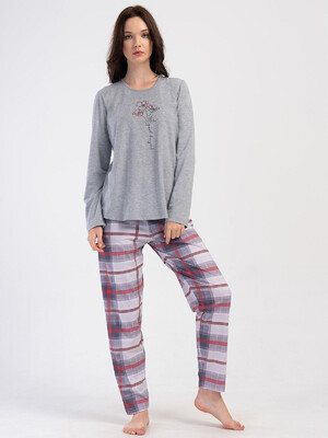 Купить Хлопковый домашний комплект большого размера VIENETTA 4040580943 в Украина в Lingerie.ua - Одяг для дому та відпочинку, Фото 10