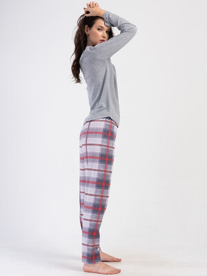 Купить Хлопковый домашний комплект большого размера VIENETTA 4040580943 в Украина в Lingerie.ua - Одяг для дому та відпочинку, Фото 7