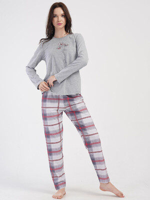 Купить Хлопковый домашний комплект большого размера VIENETTA 4040580943 в Украина в Lingerie.ua - Одяг для дому та відпочинку, Фото 5