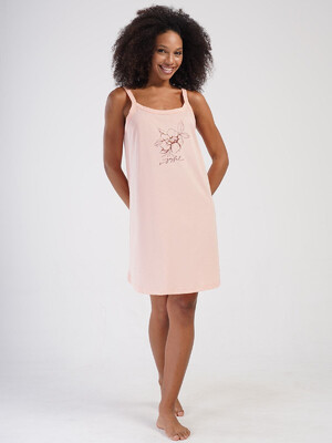 Купить Хлопковая туника большого размера на бретельках VIENETTA 4070560000 в Украина в Lingerie.ua - Одяг для дому та відпочинку, Фото 11