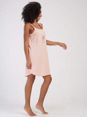 Купить Хлопковая туника большого размера на бретельках VIENETTA 4070560000 в Украина в Lingerie.ua - Одяг для дому та відпочинку, Фото 8