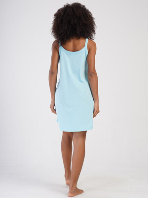 Купить Хлопковая туника большого размера на бретельках VIENETTA 4070560000 в Украина в Lingerie.ua - Одяг для дому та відпочинку, Фото 6