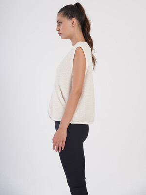 Купить Теплий жіночий жилет з велсофту VIENETTA PLUS 4051160000 в Украина в Lingerie.ua - Одяг для дому та відпочинку, Фото 2