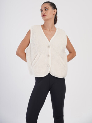 Купить Теплий жіночий жилет з велсофту VIENETTA PLUS 4051160000 в Украина в Lingerie.ua - Одяг для дому та відпочинку, Фото 7