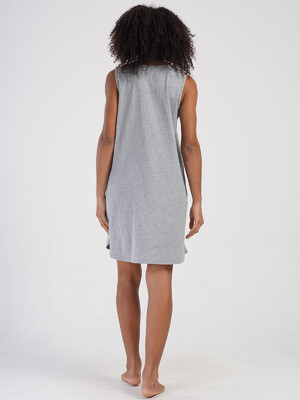 Купить Хлопковая туника большого размера без рукавов VIENETTA 4070640000 в Украина в Lingerie.ua - Одяг для дому та відпочинку, Фото 8