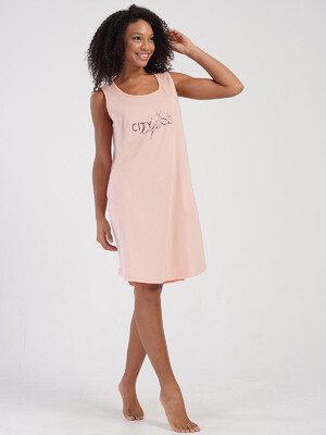 Купить Хлопковая туника большого размера без рукавов VIENETTA 4070640000 в Украина в Lingerie.ua - Одяг для дому та відпочинку, Фото 7