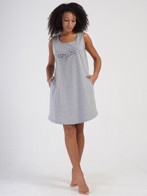 Купить Хлопковая туника большого размера без рукавов VIENETTA 4070640000 в Украина в Lingerie.ua - Одяг для дому та відпочинку, Фото 17