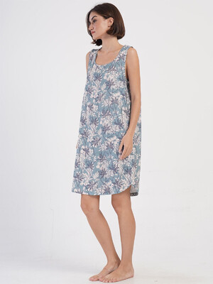 Купить Хлопковая туника большого размера без рукавов VIENETTA 4070380948 в Украина в Lingerie.ua - Одяг для дому та відпочинку, Фото 5