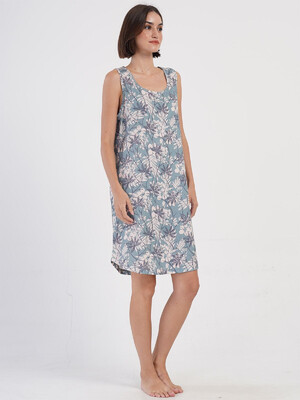 Купить Хлопковая туника большого размера без рукавов VIENETTA 4070380948 в Украина в Lingerie.ua - Одяг для дому та відпочинку, Фото 6